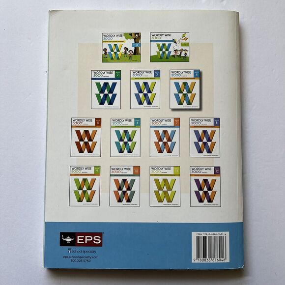 Wordly Wise 3000 Book 4 Systematic Academic Vocabulary Development Workbook - Picture 8 of 11